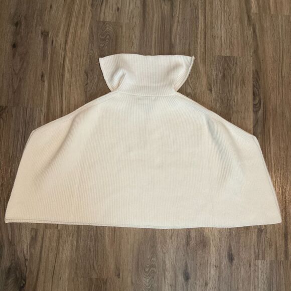 Rachel Zoe Women's Poncho Turtleneck Sweater One‎ Size - Picture 5 of 8